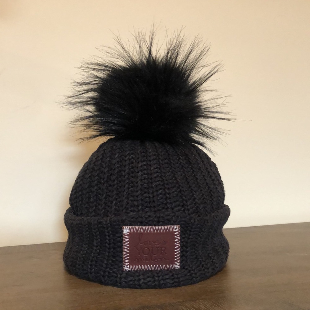 LIKE NEW {Love Your Melon} Pom Beanie.